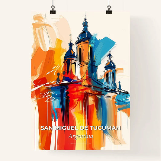 Vibrant San Miguel De Tucuman, Argentina Poster