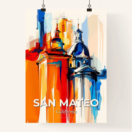 Vibrant San Mateo, California Poster
