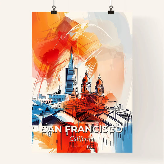 Vibrant San Francisco, California Poster
