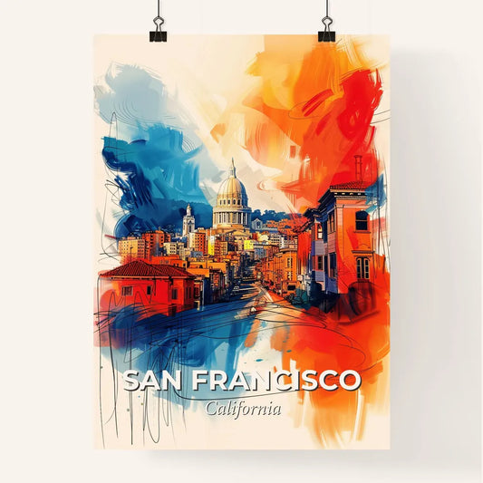 Vibrant San Francisco, California Poster