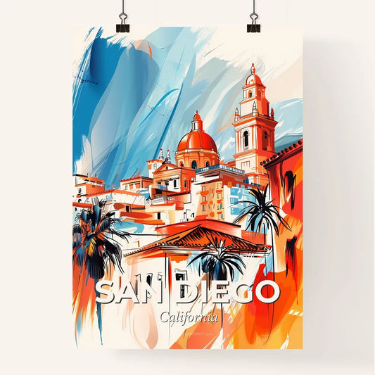 Vibrant San Diego, California Poster