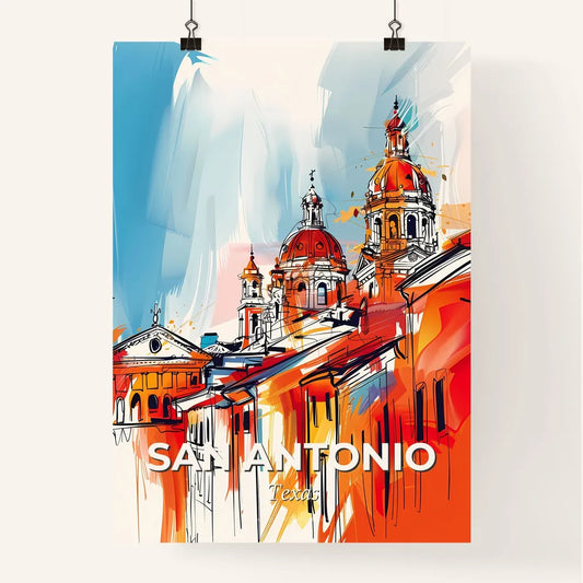 Vibrant San Antonio, Texas Poster