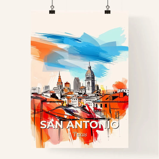 Vibrant San Antonio, Texas Poster