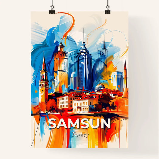Vibrant Samsun, Turkey Poster