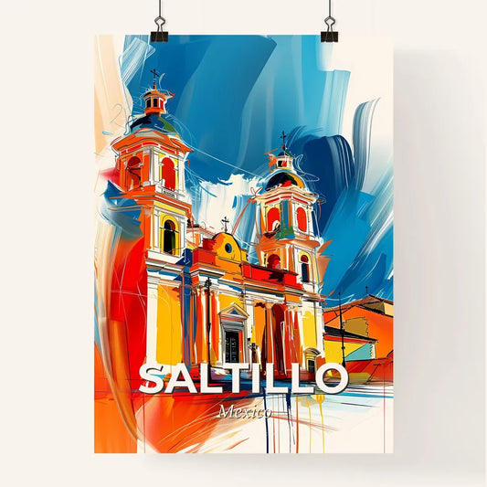 Vibrant Saltillo, Mexico Poster