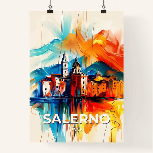 Vibrant Salerno, Italy Poster
