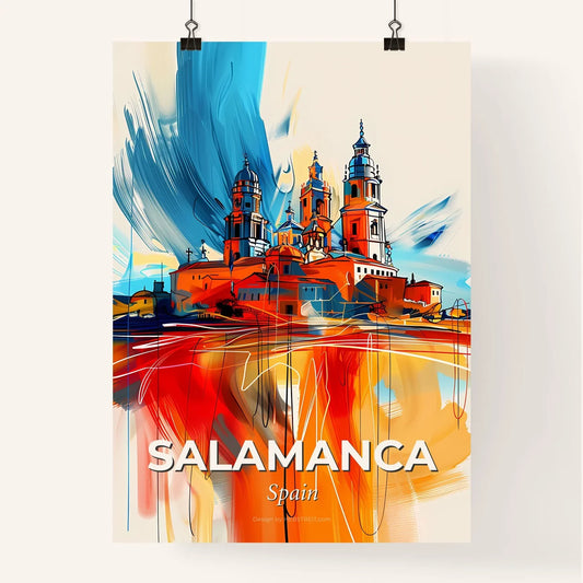 Vibrant Salamanca, Spain Poster