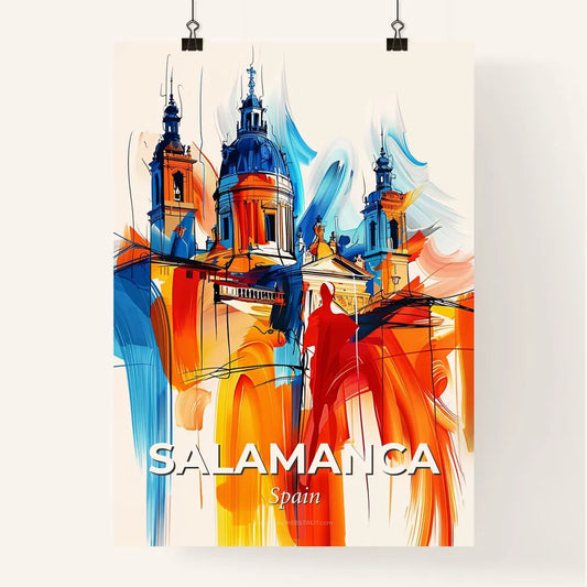 Vibrant Salamanca, Spain Poster
