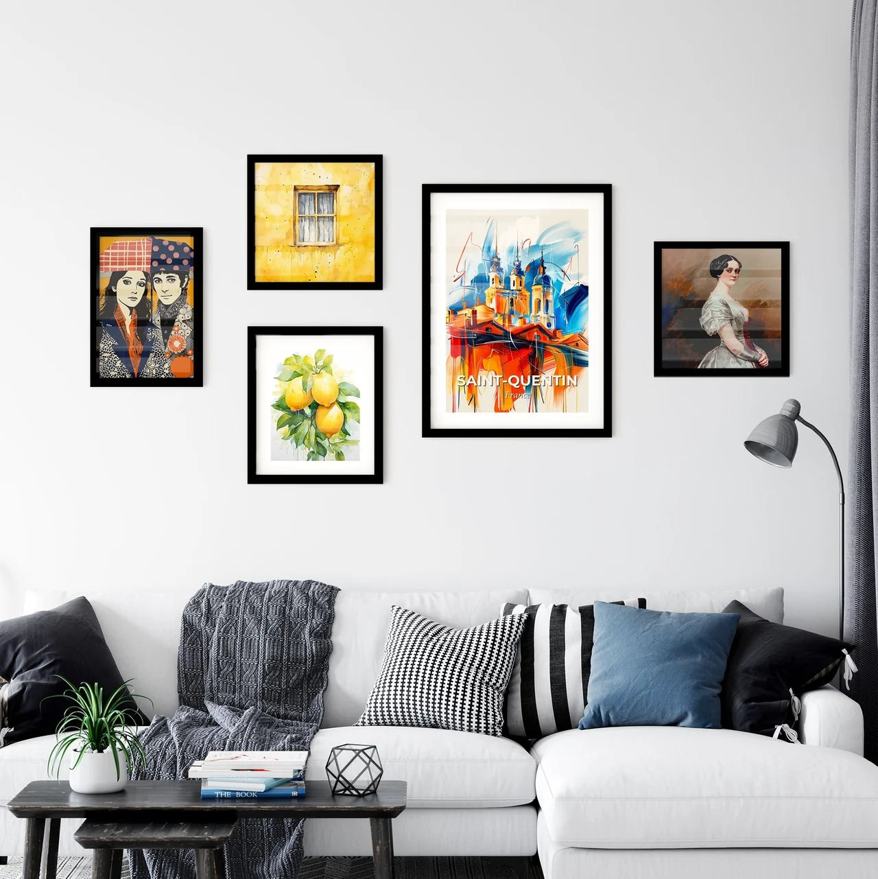 Vibrant Sain Wall Art Collection