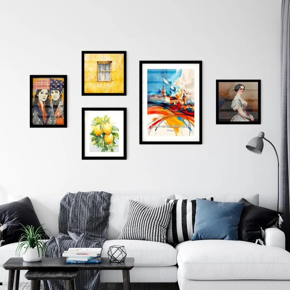 Vibrant Sain Wall Art Collection