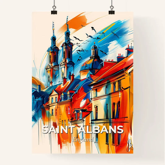 Vibrant Saint Albans, England Poster