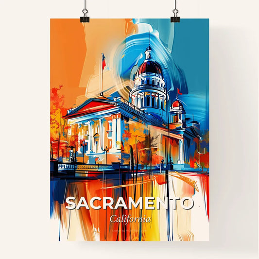 Vibrant Sacramento, California Poster