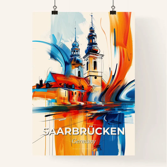 Vibrant Saarbrücken, Germany Poster
