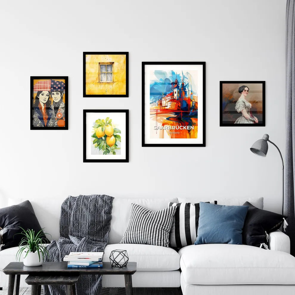 Vibrant Saarbrücken, Germany Wall Art Collection
