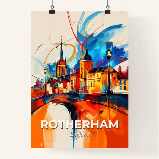 Vibrant Rotherham, England Poster