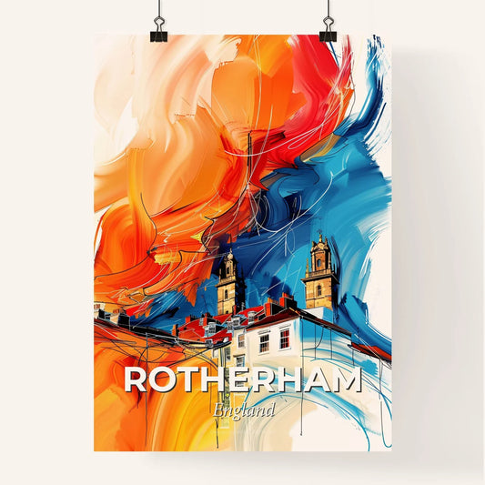 Vibrant Rotherham, England Poster
