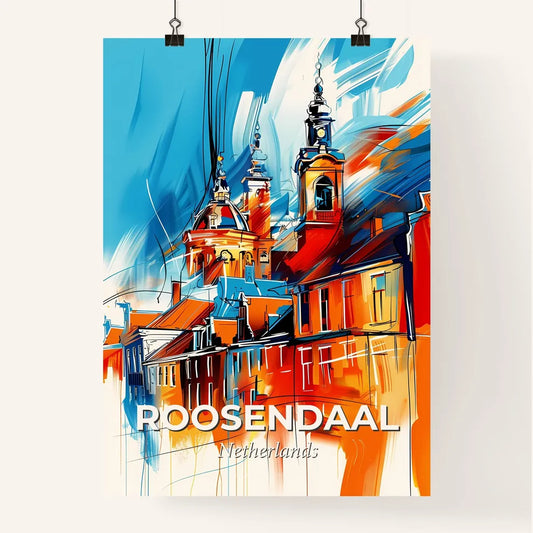 Vibrant Roosendaal, Netherlands Poster