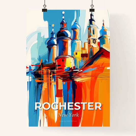 Vibrant Rochester, New York Poster