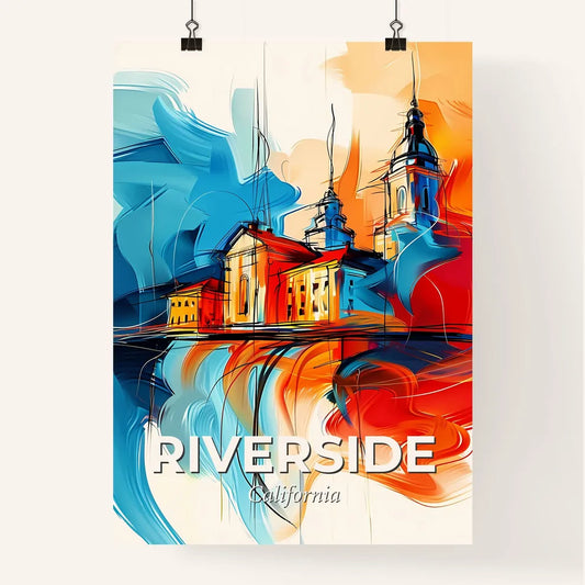 Vibrant Riverside, California Poster