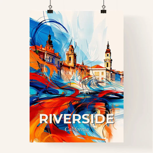 Vibrant Riverside, California Poster