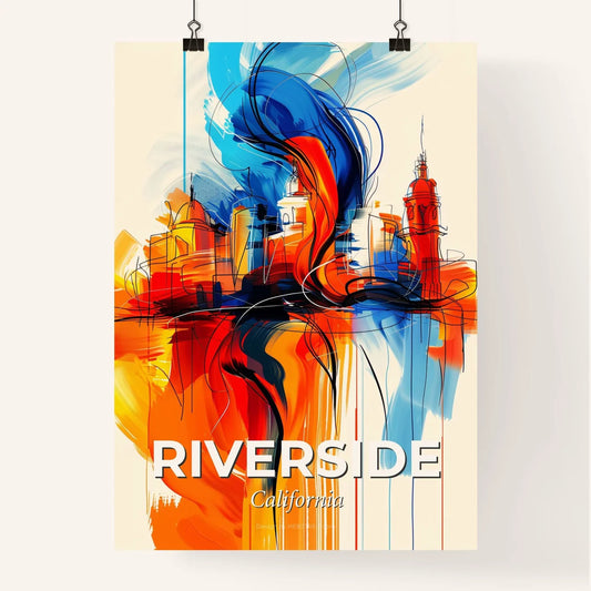 Vibrant Riverside, California Poster