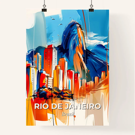 Vibrant Rio De Janeiro, Brazil Poster