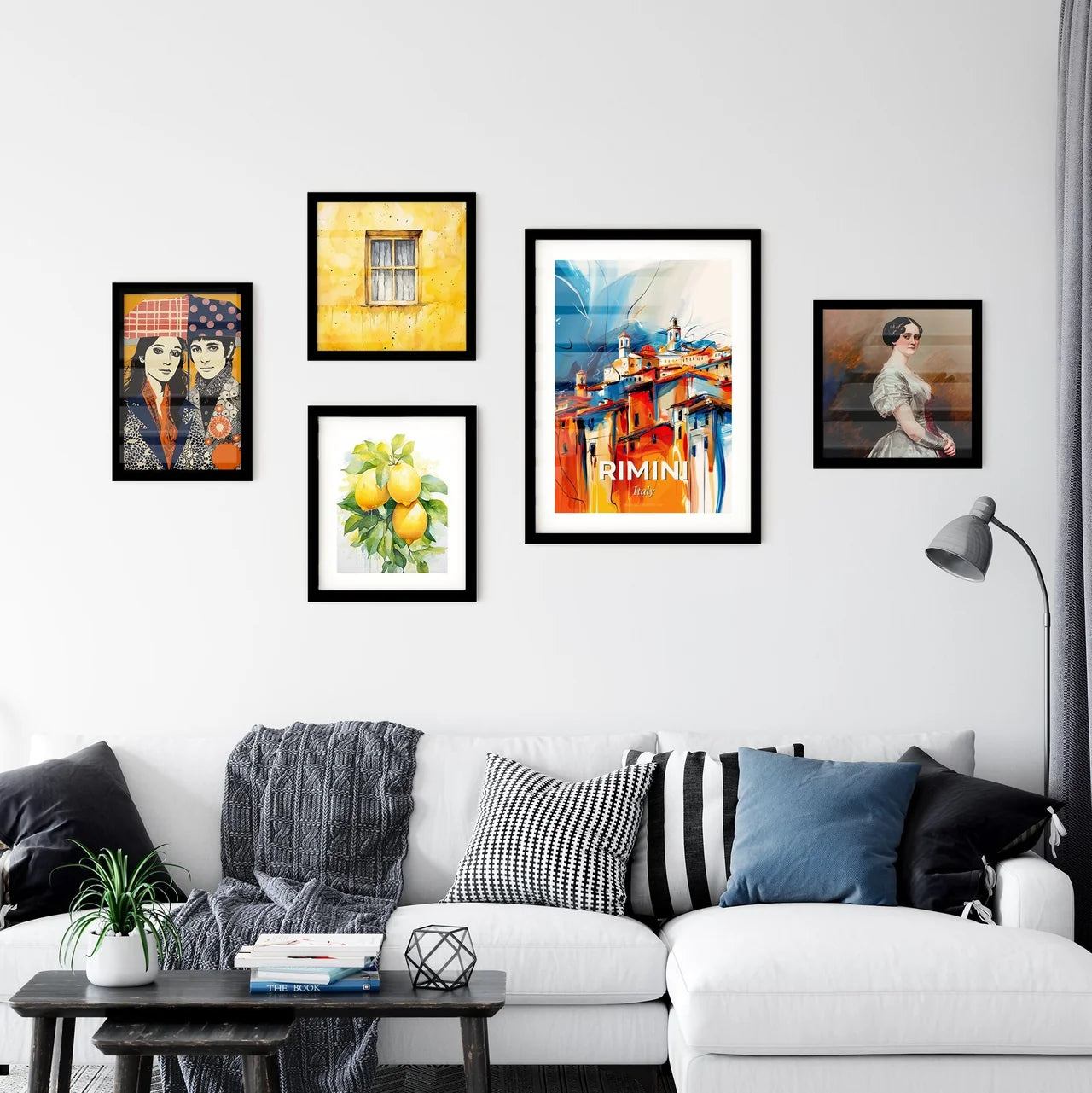 Vibrant Rimini, Italy Wall Art Collection