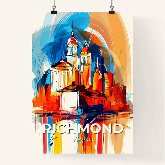 Vibrant Richmond, Virginia Poster