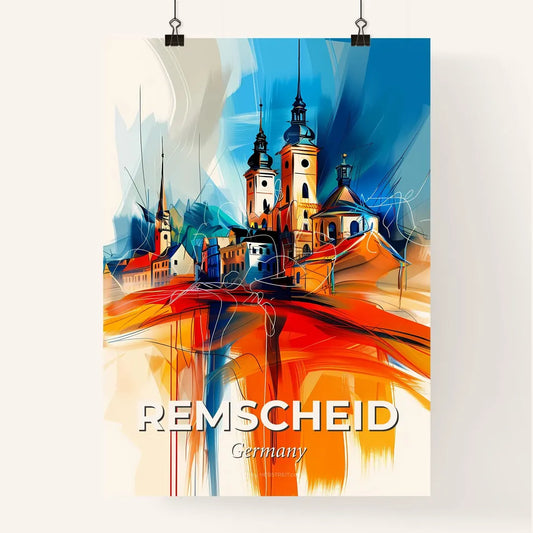 Vibrant Remscheid, Germany Poster