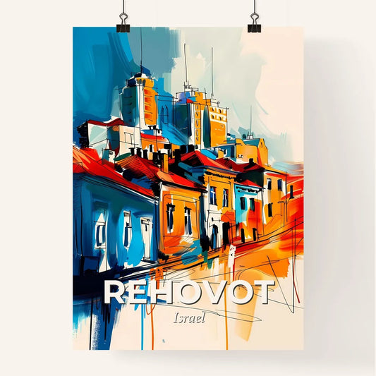 Vibrant Rehovot, Israel Poster