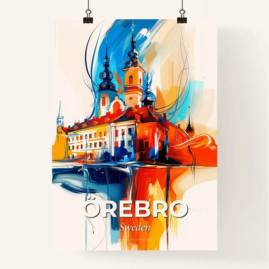 Vibrant Örebro, Sweden Poster
