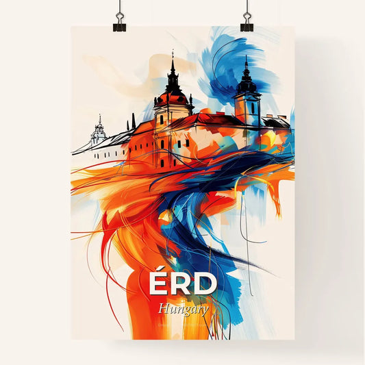 Vibrant Érd, Hungary Poster