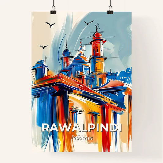 Vibrant Rawalpindi, Pakistan Poster
