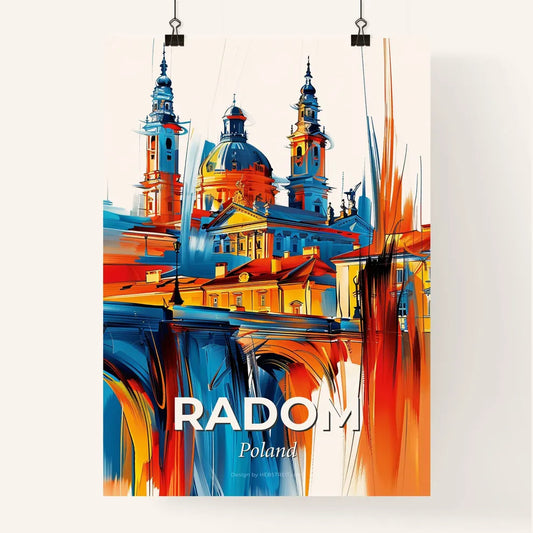 Vibrant Radom, Poland Poster