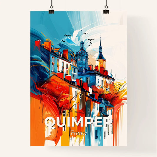 Vibrant Quimper, France Poster