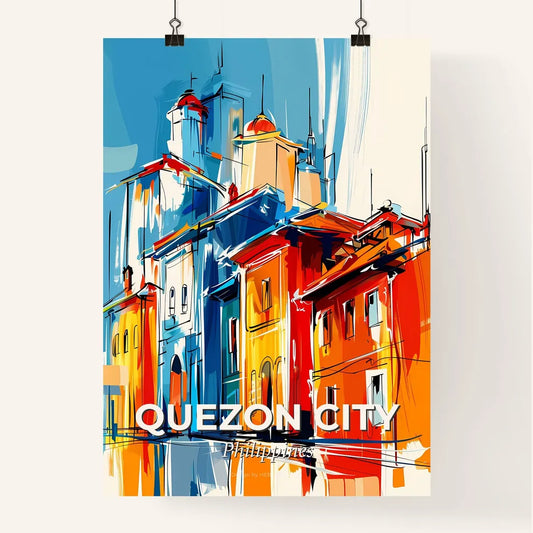 Vibrant Quezon City, Philippines Poster