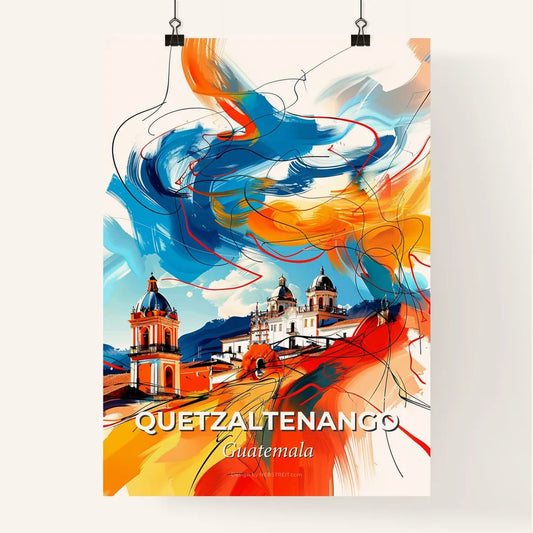 Vibrant Quetzaltenango, Guatemala Poster