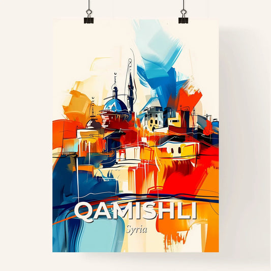 Vibrant Qamishli, Syria Poster