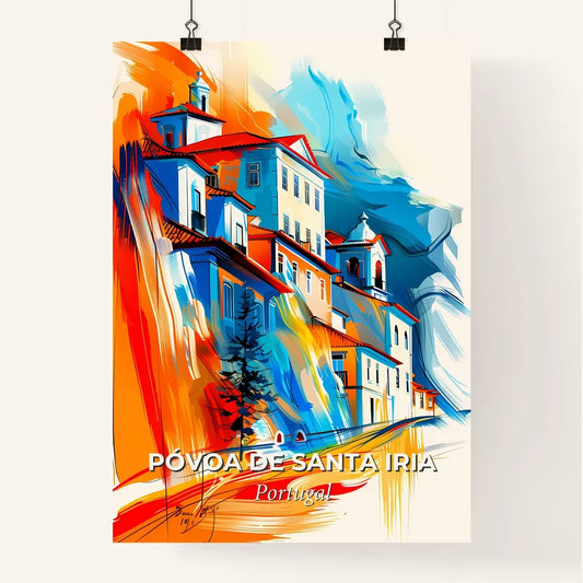 Vibrant Póvoa De Santa Iria, Portugal Poster