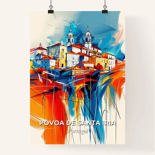 Vibrant Póvoa De Santa Iria, Portugal Poster