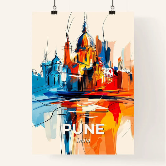 Vibrant Pune, India Poster