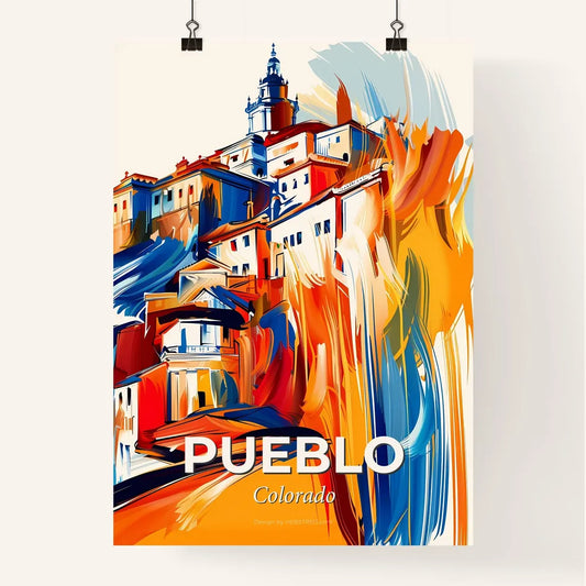 Vibrant Pueblo, Colorado Poster