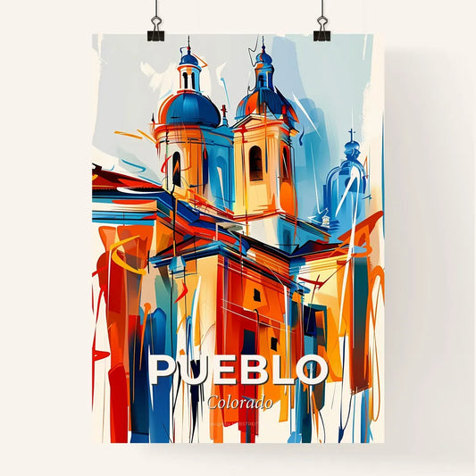 Vibrant Pueblo, Colorado Poster