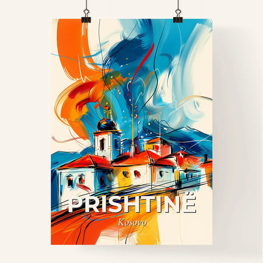 Vibrant Prishtinë, Kosovo Poster