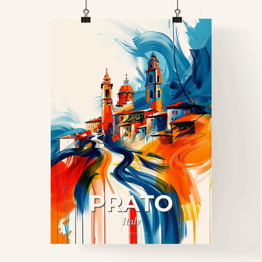Vibrant Prato , Italy Poster