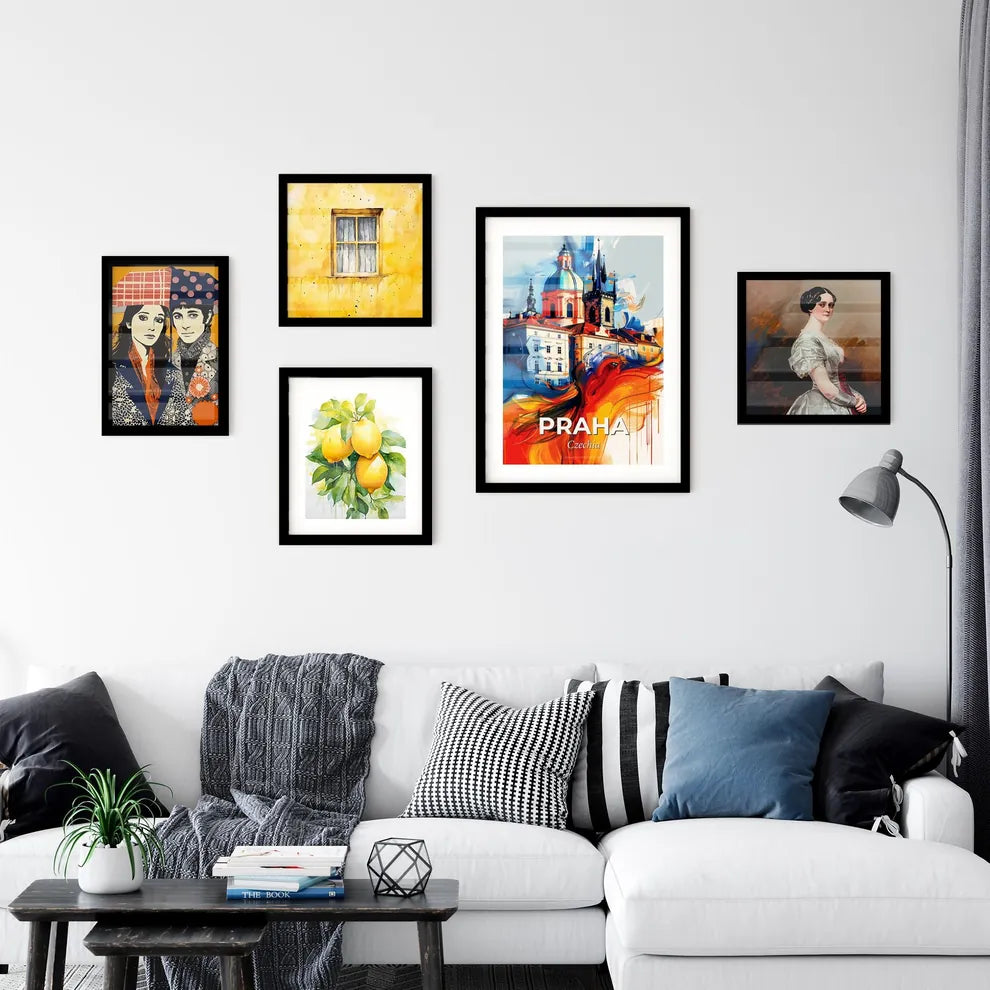Vibrant Praha, Czechia Wall Art Collection