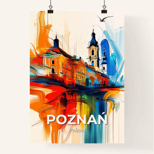 Vibrant Poznań, Poland Poster