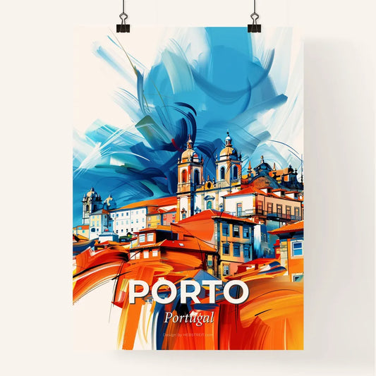 Vibrant Porto, Portugal Poster