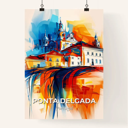 Vibrant Ponta Delgada, Portugal Poster