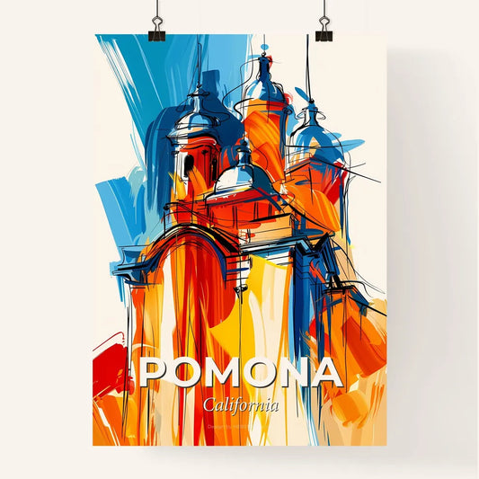 Vibrant Pomona, California Poster